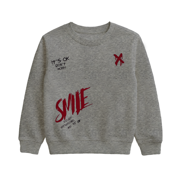 Off White Smile SweatShirt