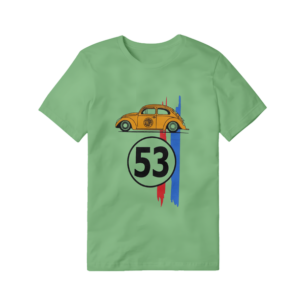 Herbie "The Love Bug" Inspired Retro Car T-Shirt - Lucky 53 Design