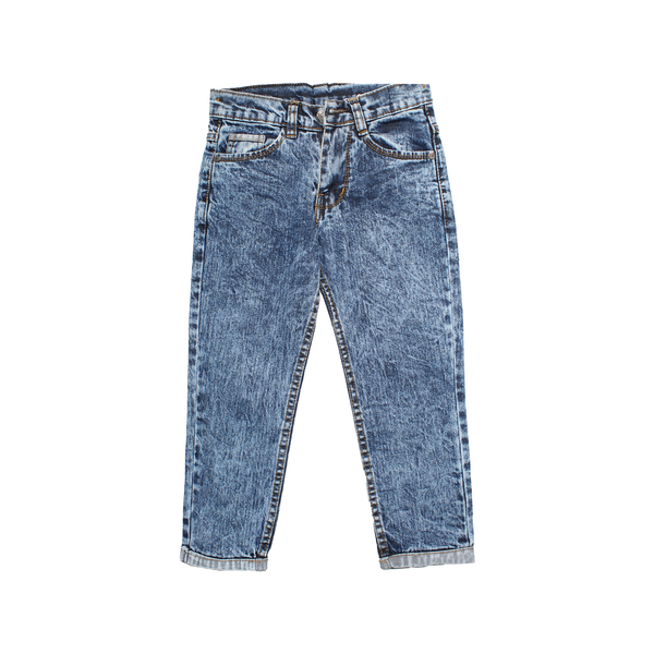 Stonewash Denim Jeans