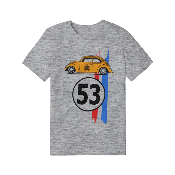 Herbie "The Love Bug" Inspired Lucky 53 Retro Car T-Shirt