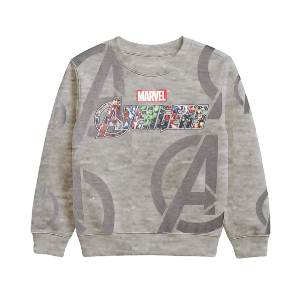 Grey Avengers Boys SweatShirt