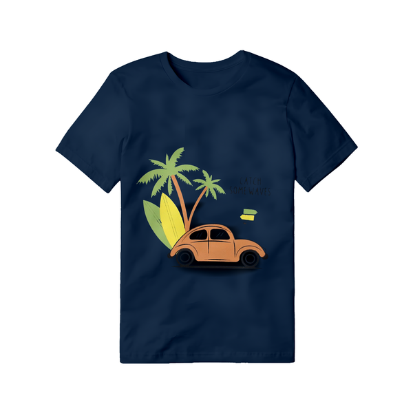 Navy Beach Cruiser" T-Shirt