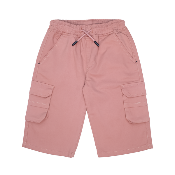 Boys' Pink Cargo Shorts