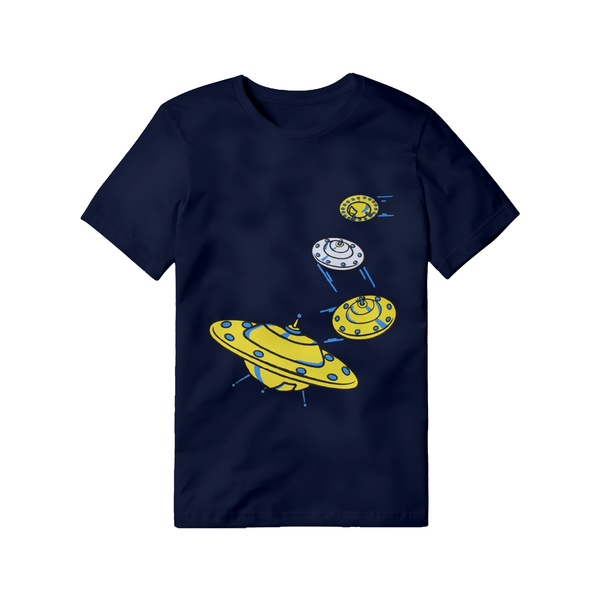 Navy Blue UFOs T-Shirt
