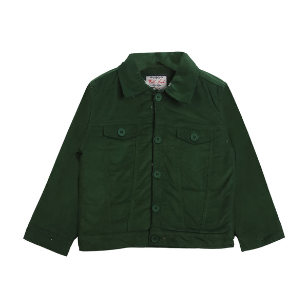 Dark Green Cotrise Jacket