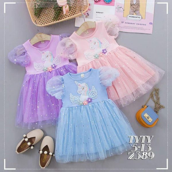 Unicorn Kids Fancy Frock