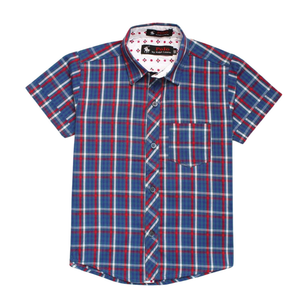 Polo Purple and Red Causal Shirt