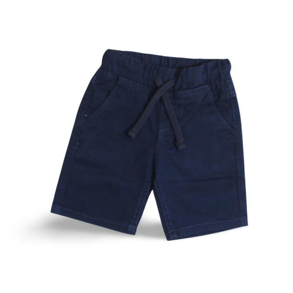 Blue Cotton Fabric Shorts (Boys)