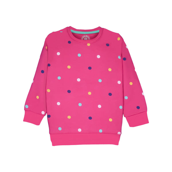 Multi Pop Up Pink SweatShirt