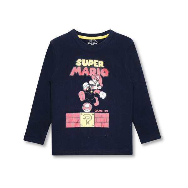 Super Mario Full Seleeve Tee