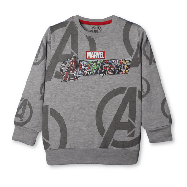 Grey Avengers Boys SweatShirt