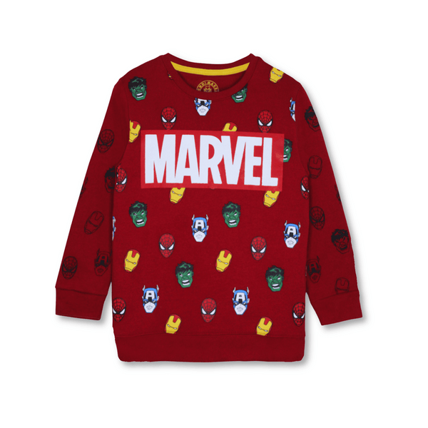 Red Marvel SweatShirt