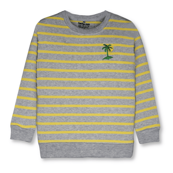 Yellow Palm Tree SweatShirt