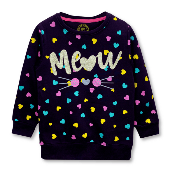 Black Meow SweatShirt