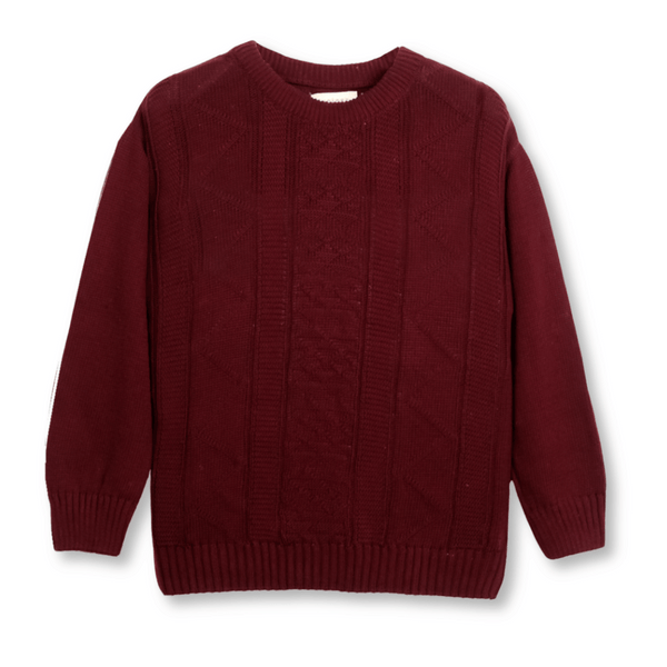 Maroon Boy Sweater