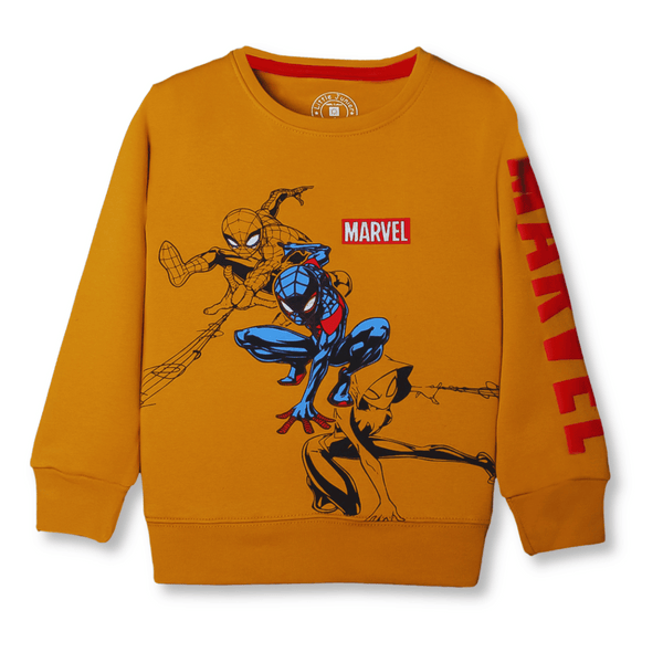 Mustard Spiderman SweatShirt