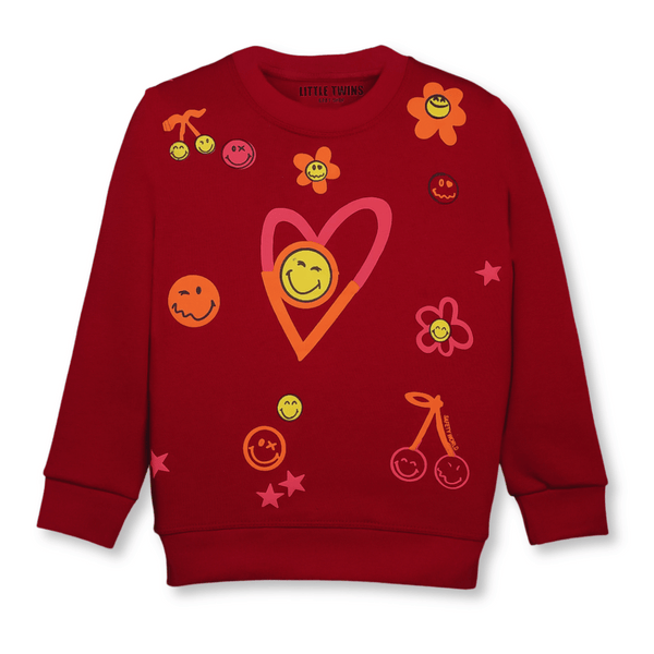 Girls Maroon SweatShirt