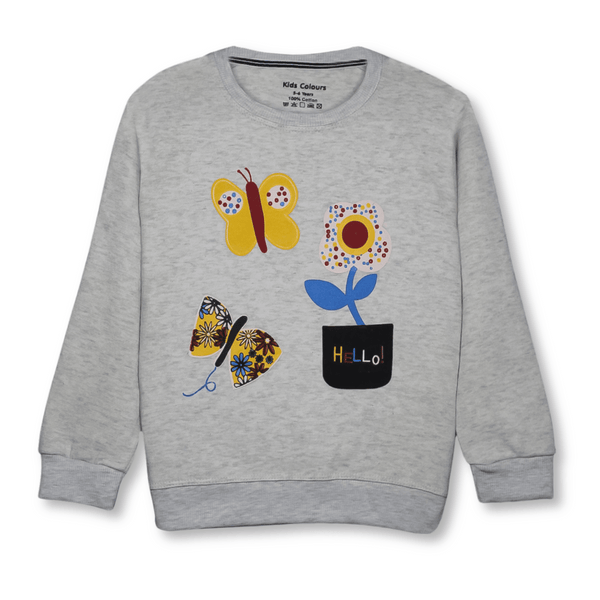 Girls Butterfly SweatShirt