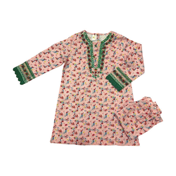 Floral Printed Kurti 2pc