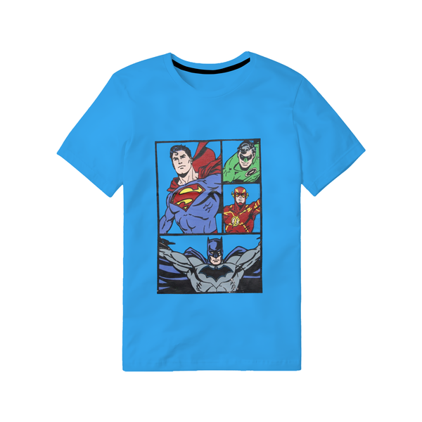 DC Heroes Comic Panel T-Shirt