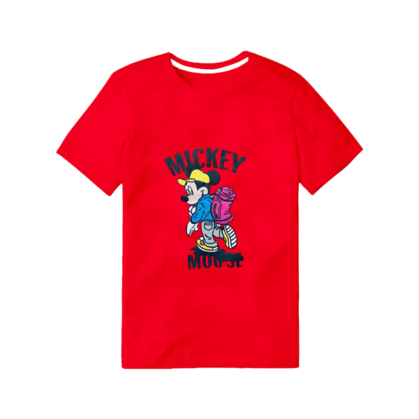 Red Mickey Mouse T Shirt