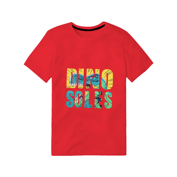 Red Dino Soles T-Shirt