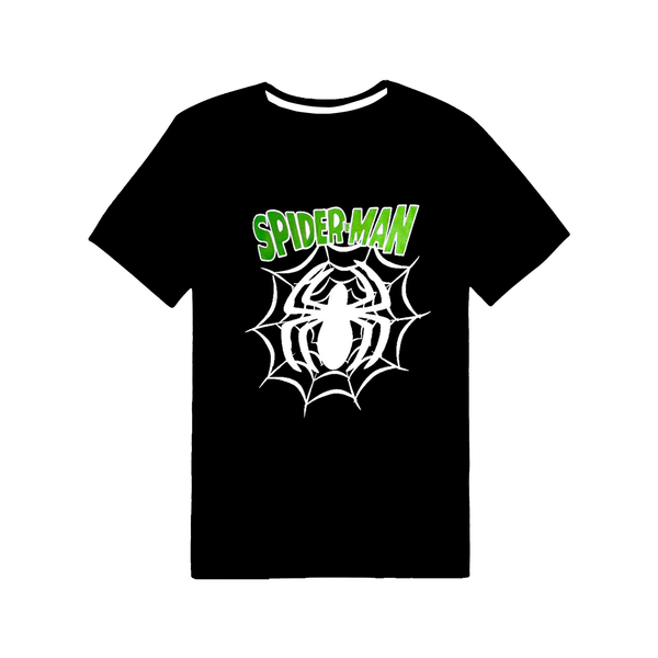 Spider-Man Web Black T-Shirt